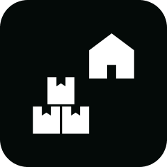 Shipping and storage symbol